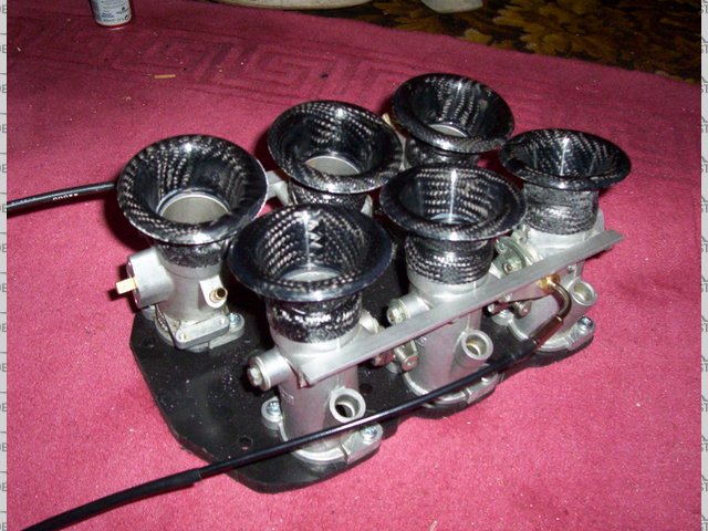 Triumph throttle bodies